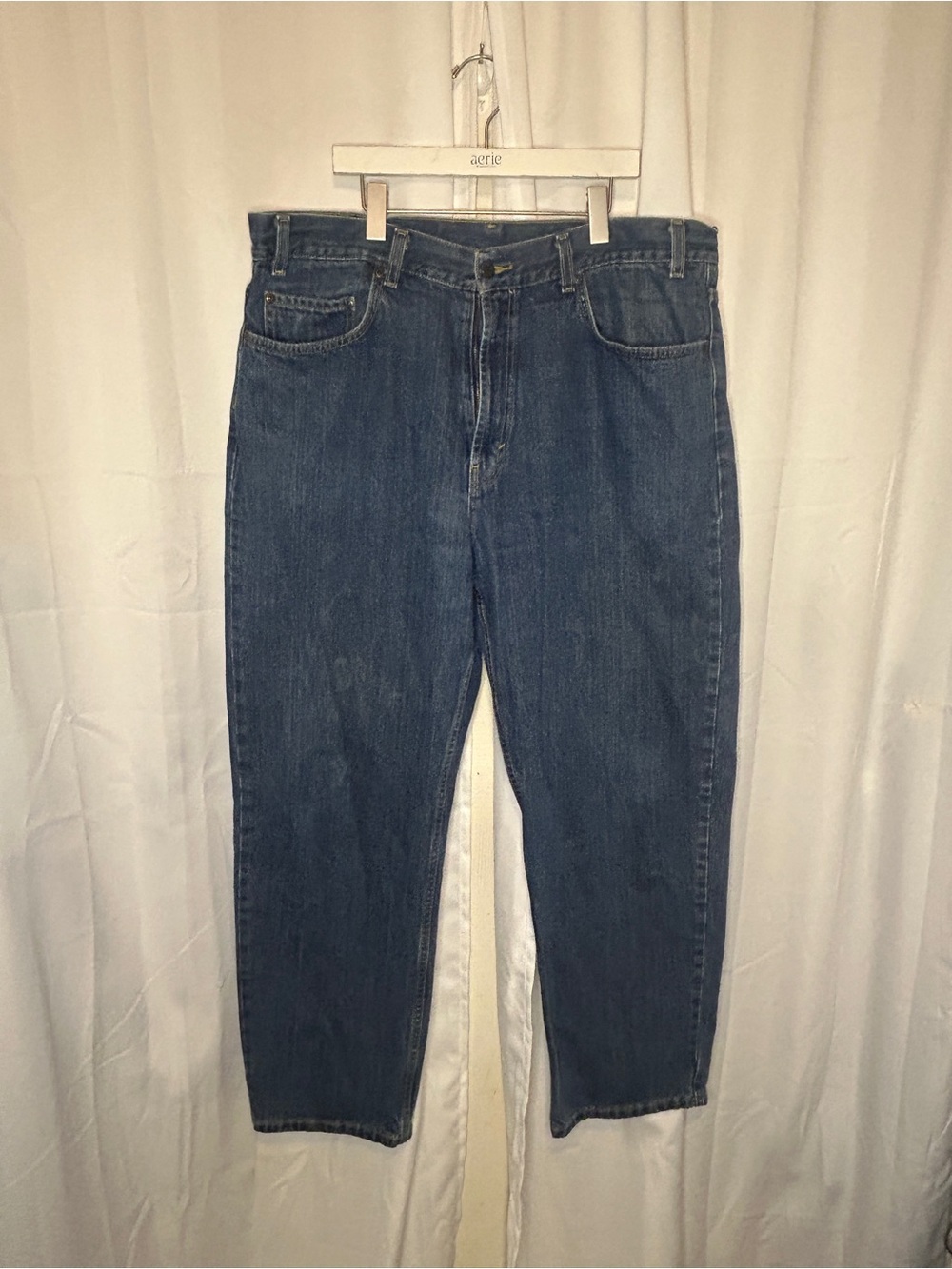 Kirkland Signature Dark Blue Relaxed Fit Men's Jeans